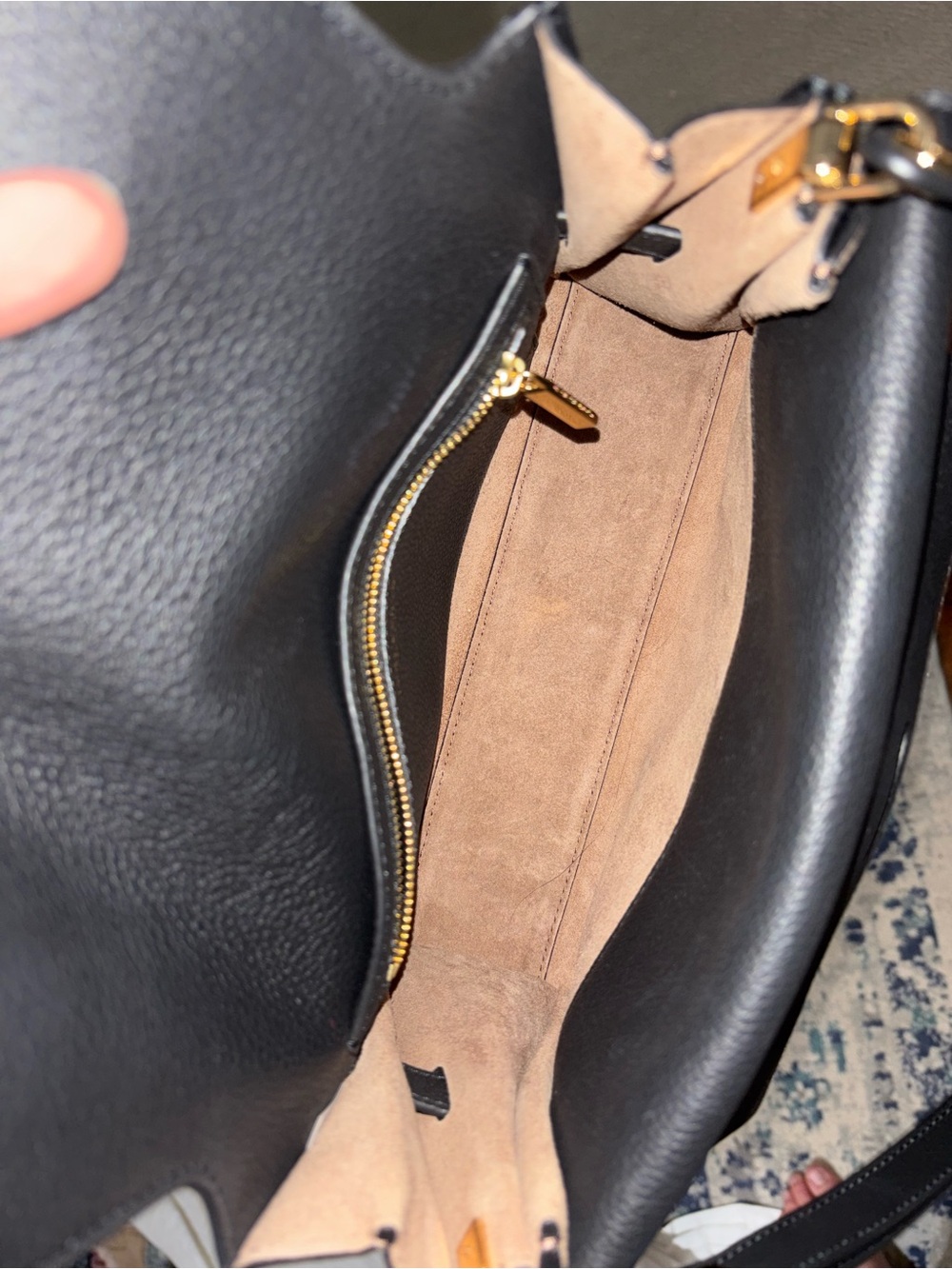 Tory Burch Black Lee radziwill small shoulder bag - Picture 4 of 4